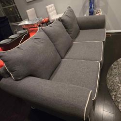 Spacious 2 piece Sofa and Loveseat