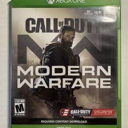 Call Of Duty Modern Warfare For Xbox One 