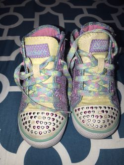 Toddler size 8 Twinkle Toes Sketchers