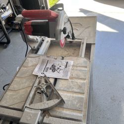 Tile Saw With Stand 