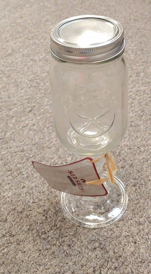 New Red Shed Redneck Wine Glass