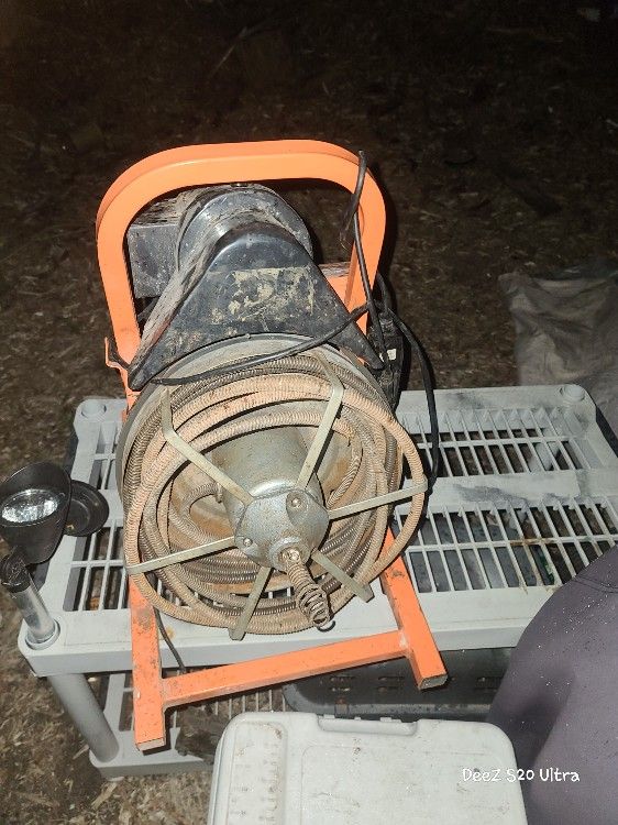 Heavy Duty "ROTO ROUTER" Electric Plumbing Snake 🐍 🚽🪠