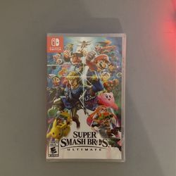 Super Smash Bros Ultimate Game For Nintendo Switch