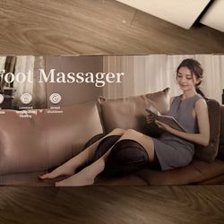 Christmas Gifts for Women Men,White Elephant Gifts,Shiatsu Foot Massager with Heat,Deep Tissue Foot & Calf Massager with Massage Roller for Pain Relie