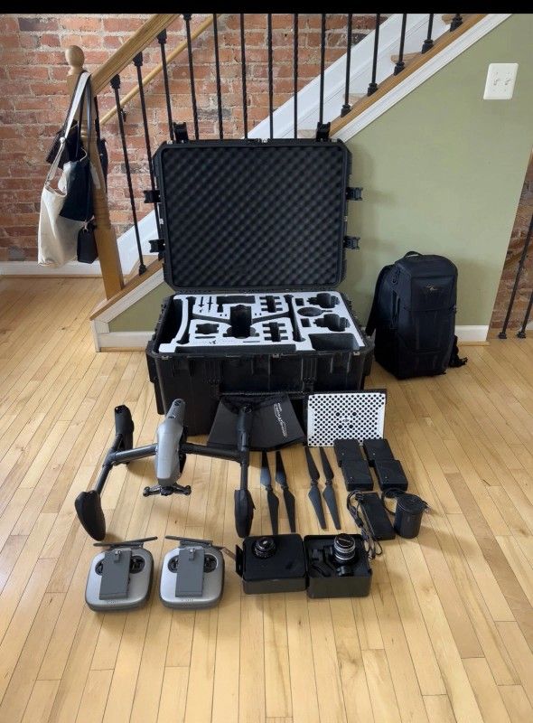 DJI Inspire 2 Drone With Many Extras