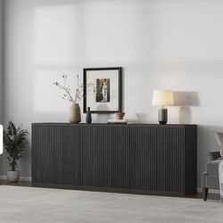 Push to open side cabinets  set of 3