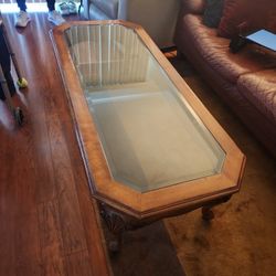 Vintage Solid Wood Coffee Table