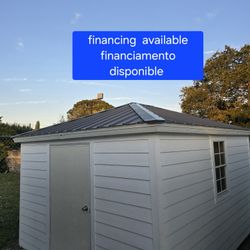 shed  casita de patio 11x13 hardyboard, delivery included 