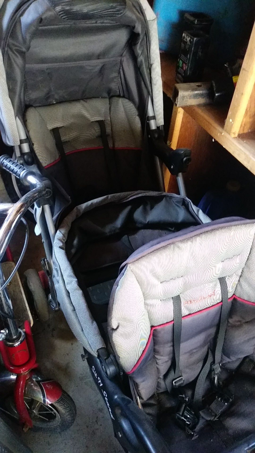 Baby trend doubled stroller