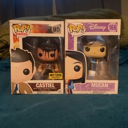 Mulan (Disney) & Castile (Supernatural) Funky Pop!