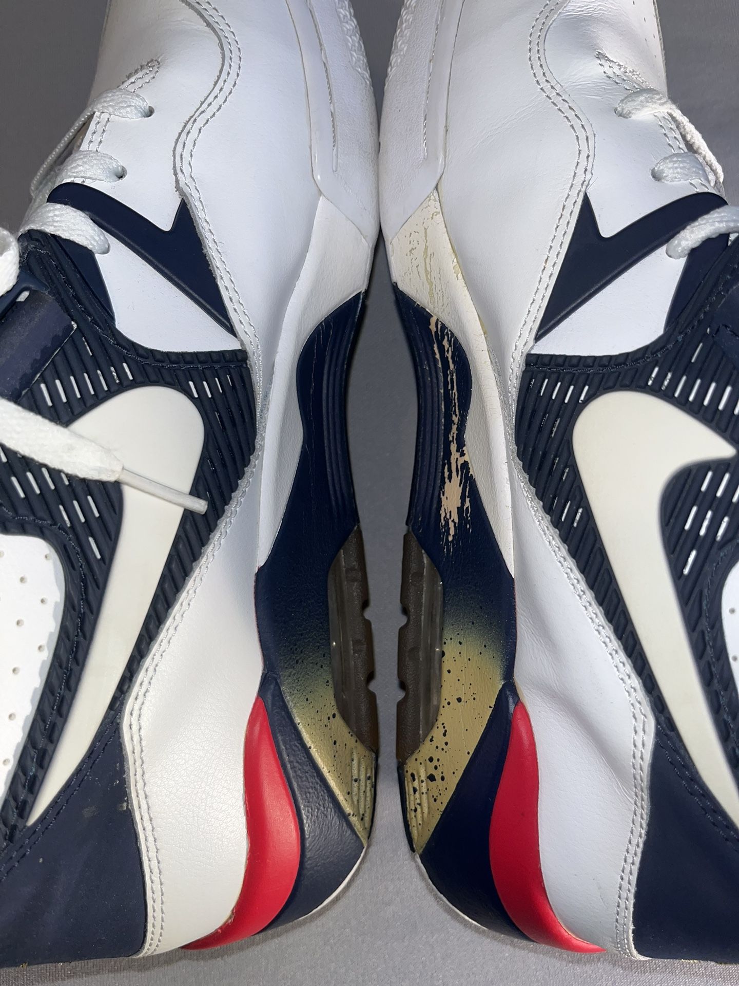 Mens Size 11 NIKE Air Force 180 Olympic USA barkley Shoes Sneakers
