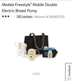 Medela freestyle breast pump
