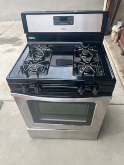 Whirlpool Stainless Steel Gas Range