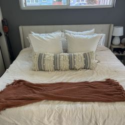King Size Bed Frame & Headboard