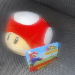 World of Nintendo Super Mario Red Power Up Mushroom SFX Plush
