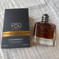 Armani Stronger With You Intensely Men Cologne 