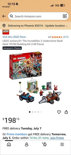 UNOPENED LEGO SET 10760
