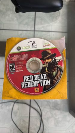 Red dead redemption for xbox 360 disc