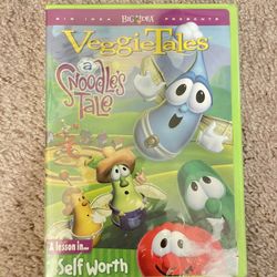 NIB VeggieTales A Snoodles Tale Self-Worth DVD