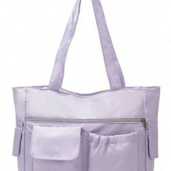 Light Purple Tote Bag – Spacious & Stylish