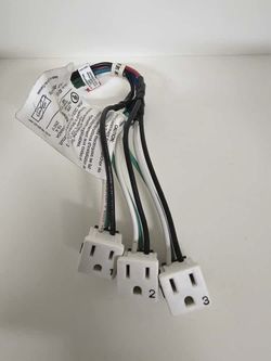 Like New - Teknion Electrical Accessory Outlet 1201-008 - Part # ED123ANOS (21 pcs)
