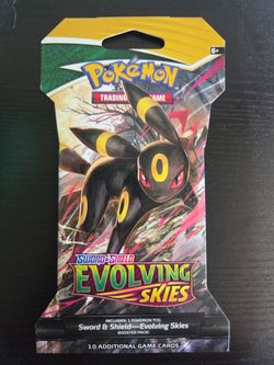 Evolving skies sleeved booster packs