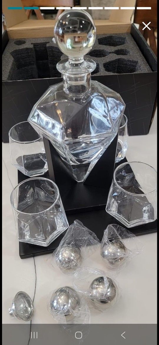 Whiskey Decanter Set