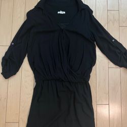2 H&M Mama Nursing Dresses Black XS And S