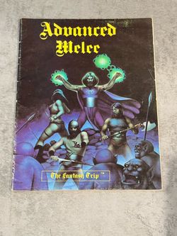 "Advanced Melee" for "The Fantasy Trip" RPG (Metagaming, 1980) D&D Adjacent