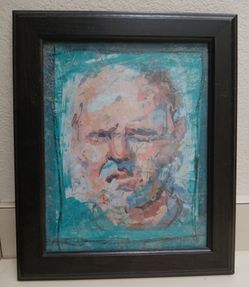Abstract Mixed Media Painting *30.00 Firm* Acrylic on Canvas Panel Home Decor Artwork