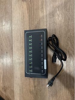 580W Fast Charging Station – 20 Port USB/USB-C Charger