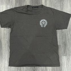 Chrome Hearts grey and white tee 100% authentic