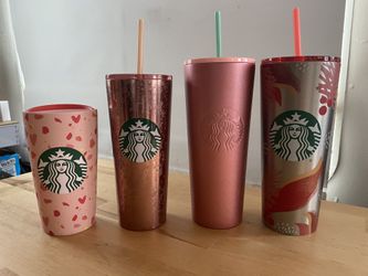 Starbucks tumblers