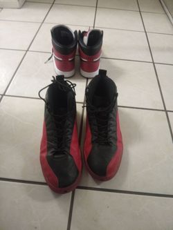 Jordan 23s black n red