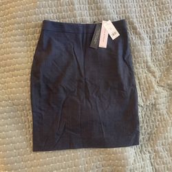 Banana Republic Petitie Blue Pencil Skirt 