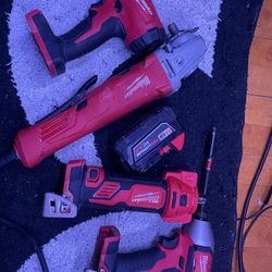 Milwaukee tool lot
