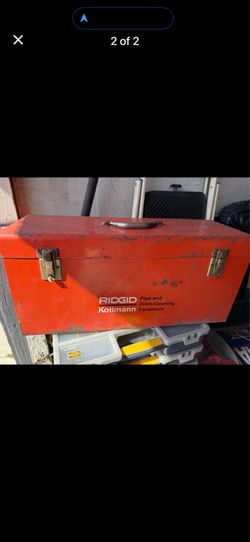 Ridgid tool box