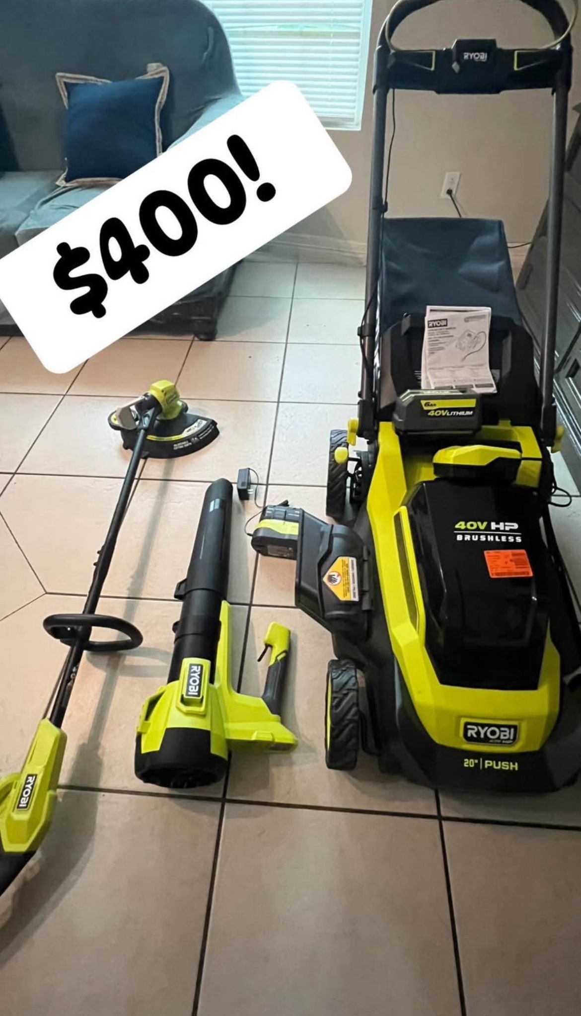 Ryobi LawnCare bundle