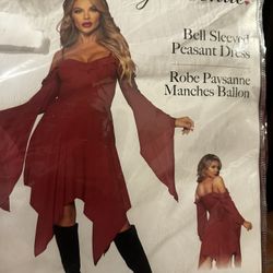 Halloween Costume Small Red Fairy Dress