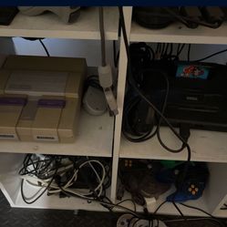 Super Nintendo & Sega Genesis Bundle 