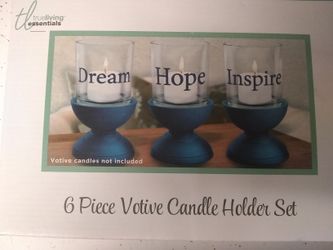 Brand New 6 Piece Voltaire Candle Set