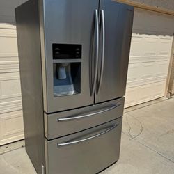 Samsung 4 Door Stainless Steel French Door Refrigerator (free Delivery)