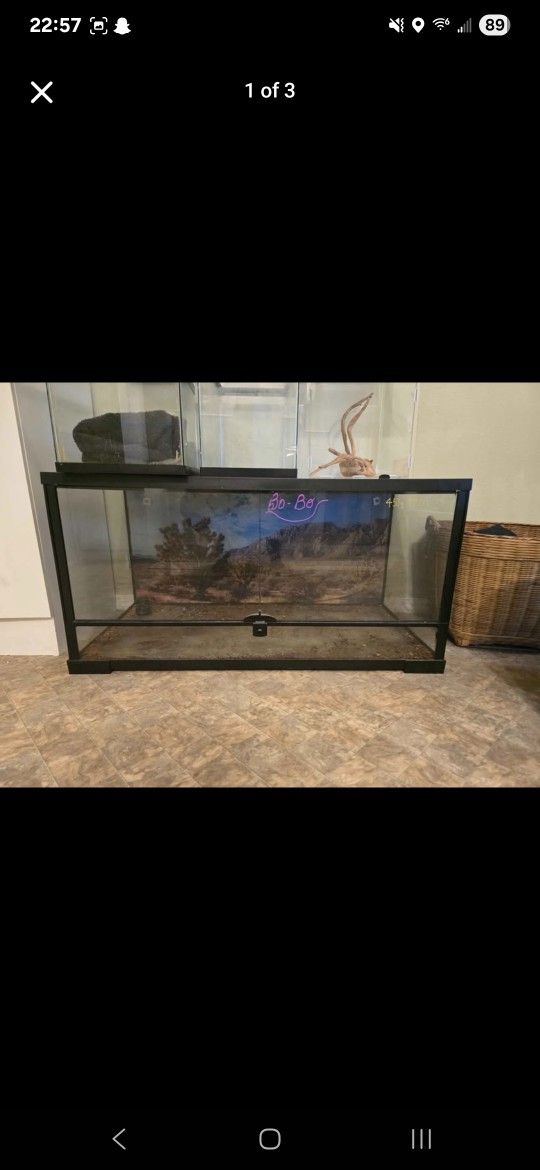 38x18x18 Reptile Enclosure