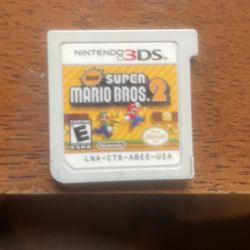 New Super Mario Brothers 2 Nintendo 3DS