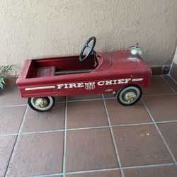 Vintage AMF Fire Chief #503 Pedal Car $150