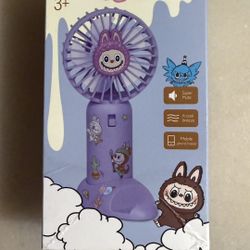 Labubu mini Desk Fan