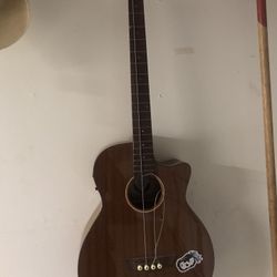 Acoustic bass guitar (dean)