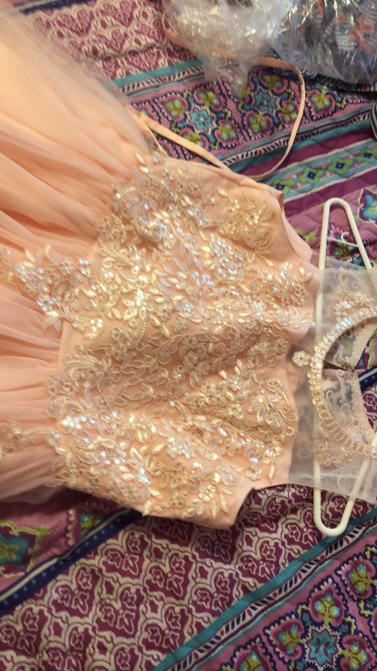 Fancy dress with tulle skirt