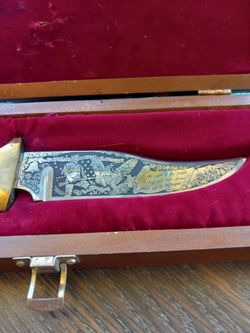 Vintage 1975 hunters knife