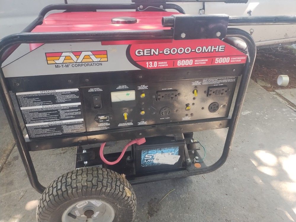 Honda 6000 What's 13 hp Trabaja Al 100